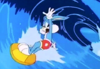 Tiny Toons surf